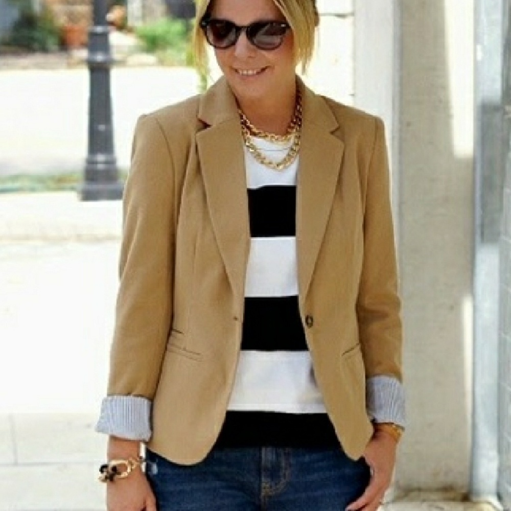 Merona Lightweight Camel Blazer